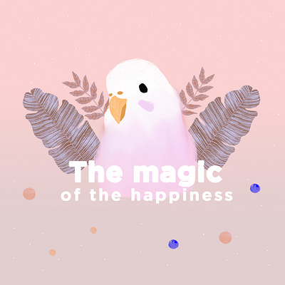 The magic of the happiness arte digital brush pen brushscript design digital illustraion photoshop