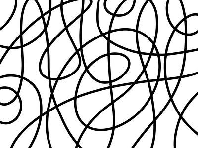 line art pattern black contour design digital art hand drawn illustration isolated line art