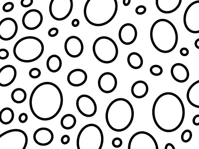 line art pattern background black circle contour design digital art hand drawn illustration isolated line art pattern texture vector web