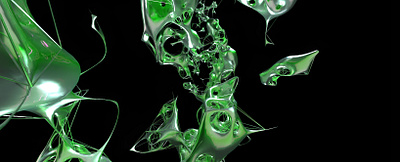 Abstract 0001 3d digital abstract houdini