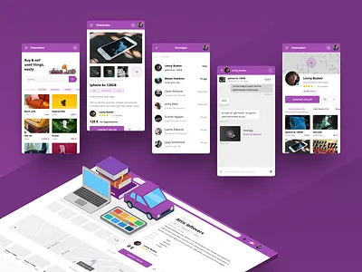 Flea market app 42 app app design application flea market fleamarket market marketplace messaging