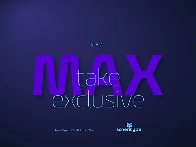 AmpleNu typeface ample character design font glyph letter soneritype type typeface