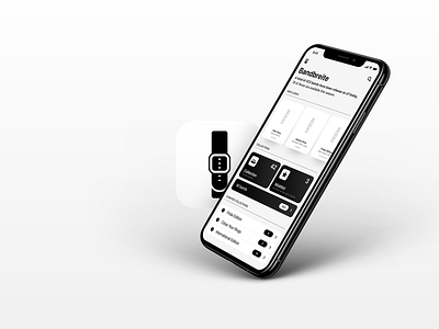 Bandbreite, the app for your ever-growing collection app app design app store app store icon apple watch apple watch band collection ui ux
