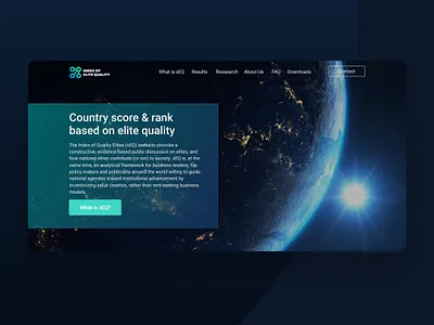 xEQ Webdesign design landing page ui uiux ux webdesign website