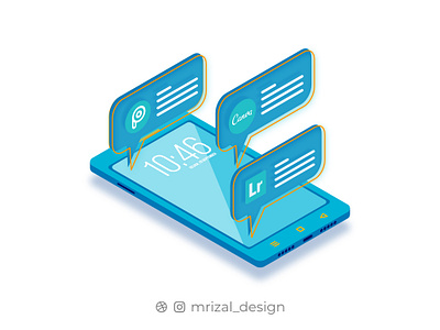 three design application recomended for android affinity designer canva creative drawing challenge dribbble flat illustration illustration illustration ideas isometric art isometric design isometric illustration light room picsart vector vector illustration