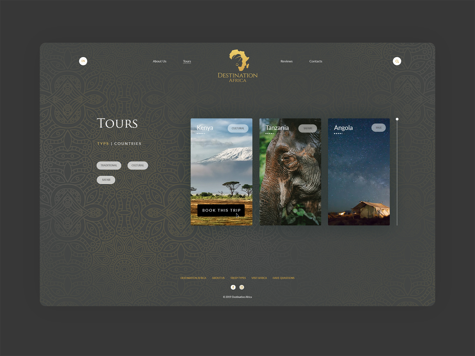 Example of Destination Africa
