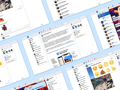 Redesign VK design new redesign redesign concept ui ux vk vk.com vkontakte web design webdesign