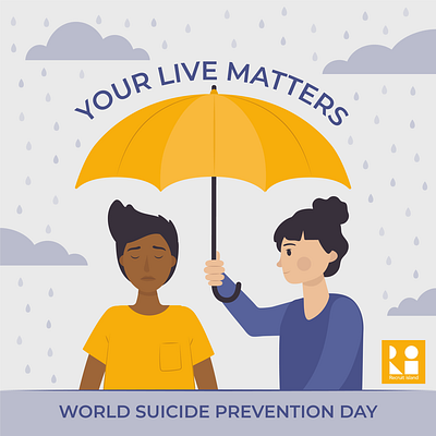 World Suicide Prevention Day 2020 illustration prevention day recruit island suicide