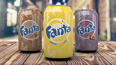 Fanta Packaging design design packaging