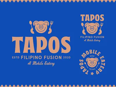 Tapos 01 branding eatery filipino food truck houston philippines pig texas