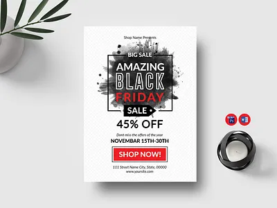 Black Friday Flyer Template black friday flyer template
