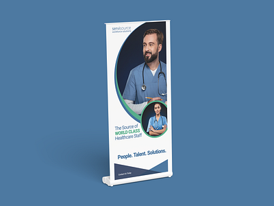 Servisource Pull Up Banner servisource