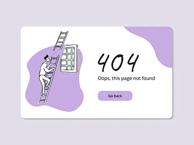 404 008 art daily ui dayliui design illustration minimal ui ux web website