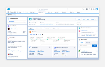 Patient Account - Salesforce Health cloud crm lifescience salesforce