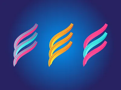 Abstract logo । Abu Sayed abstract app art branding clean design flat graphic design icon illustration illustrator letter lettering logo minimal typography ui ux vector web