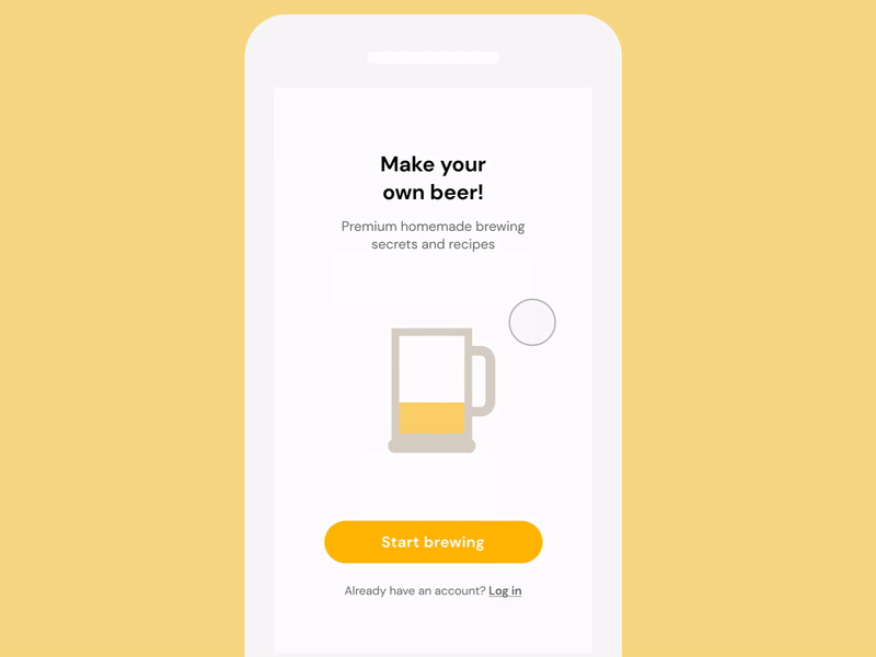 Make some beer! animation beer gif animation prototype