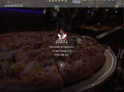 Angry Pizza frontend development web design