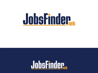 Job Finder Logo adobe ilustrator branding logo logo design