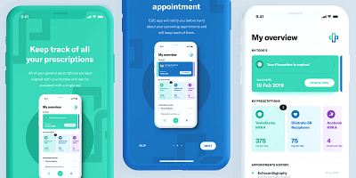 Medical App app app design apple branding design figma flat interface ios ios app logo medical medicine minimal muzli ui ux ux ui uxui