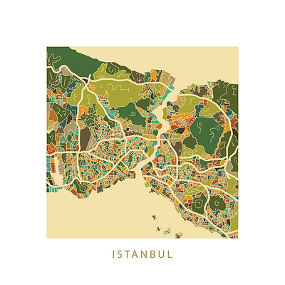 Istanbul Metropolis City Map Vector Illustration adobe asia design europe graphic design illustration illustrators istanbul map middle east satellite sultan ahmed tourism tourism app tourist traffic vector