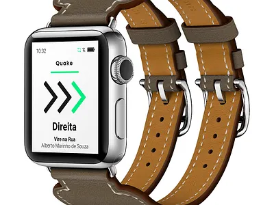 Quake Concecpt Smartwatch app branding concept design illustrator minimal smartwatch typography ui ux webdesign