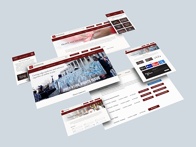 Nonprofit Website Redesign desktop information architecture mobile nonprofit project redesign ui ux ux design website