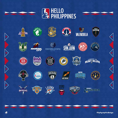 Hello Philippines basketball behance design hoops illustrator kph graphic design kph graphic design logo logo design manila nba pasig philippines pilipinas sports sports design sports logo