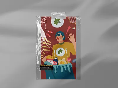 #Illustration keep fit healthy