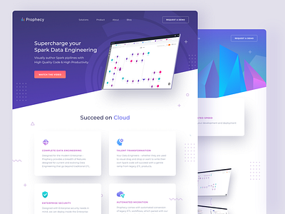 Supercharge Your Spark Data Engineering ai apache aws azure bigdata bold cloud computing devops google cloud gradient infographic insights landing page saas spark ui ux webdesign website workflow