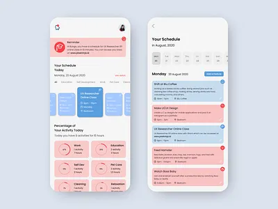 Schedule App management app mobile app mobile app design mobile design mobile ui schedule schedule app task task management to do app to do list ui ui design uiux uiux design user experience user inteface ux ux design
