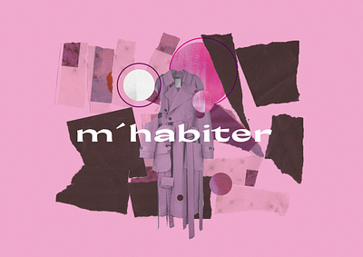 "M´habiter"- Collage composition artwork collage collage a day collage art collage digital collage maker collageart collages fashion texture