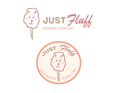 Just Fluff Ad Campaign: Logos