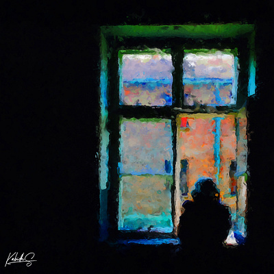 Window Digital Painting digital art digital design digital painting digitalart