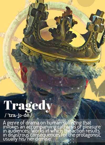 King Lear - Tragedy poster