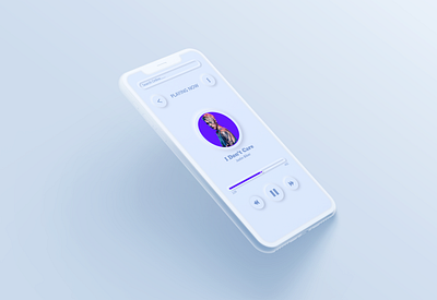Music app design & mockup appdesign desiger design mockup ui uidesign uiux ux