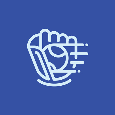 Day 49 - Baseball - 100 Icons Daily 100days baseball design icon illustration leeayr logo minimal sport vector