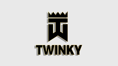 Twinky icon logo minimal vector