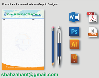 Letterhead Design branding creative design design graphic design illustration letterhead design