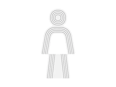 Man Pictogram glyph icon pictogram wayfinding wip