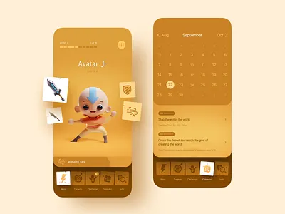Challenge Me IOS App Design app challenges colander dashboard design icons illustration ios planner reminder sketch targets task manager tasks ui ux