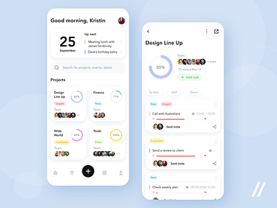 Task Management App app client design events labels management mobile mvp projects purrweb react native review startup task tool ui ux