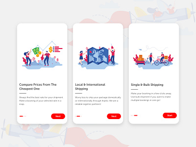 Anjelo Onboarding concept illustration logistic logistics company mobile app mobile app design onboarding onboarding screen ui ux ui design uidesigner ux ux design vector wireframes