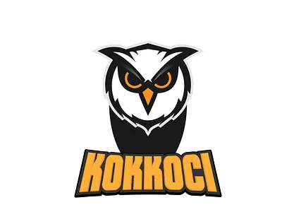 Owl Kokkoci logo esports logo illustraion logo