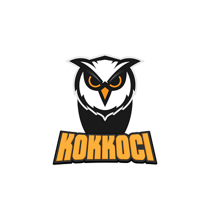 Owl Kokkoci logo esports logo illustraion logo