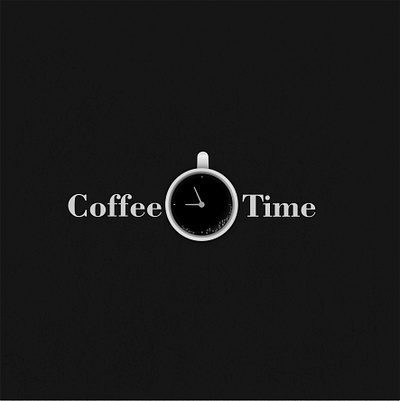 Coffee Time Logo coffeeshop illustraion illustrator logo logodesign puangfikar