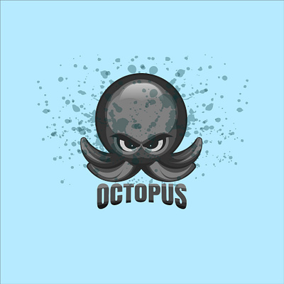 Octopus illustrations logo logodesign puangfikar