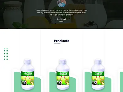 Gujarat Pesticides Webdesign branding design flat graphic design landingpage minimal type ui ux webdesign website