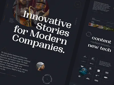 Waxeye Redesign Concept I agency design ui ux web website