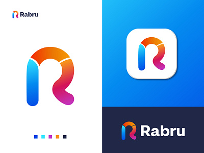 R modern Initial Logo Design - R Modern Logo Mark app best logo designer brand identity branding design corporate creative design dribbble icon logo logo design logo designer logotype minimal modern modern logo r initial logo r logo typography vector