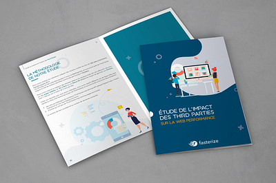 Brochure Livre Blanc brochure design graphisme illustration vector